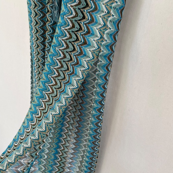 COTTON BLEU Women's Size Medium Swim Cover Up Open Weave Crochet Knit Pants NEW - Picture 3 of 8